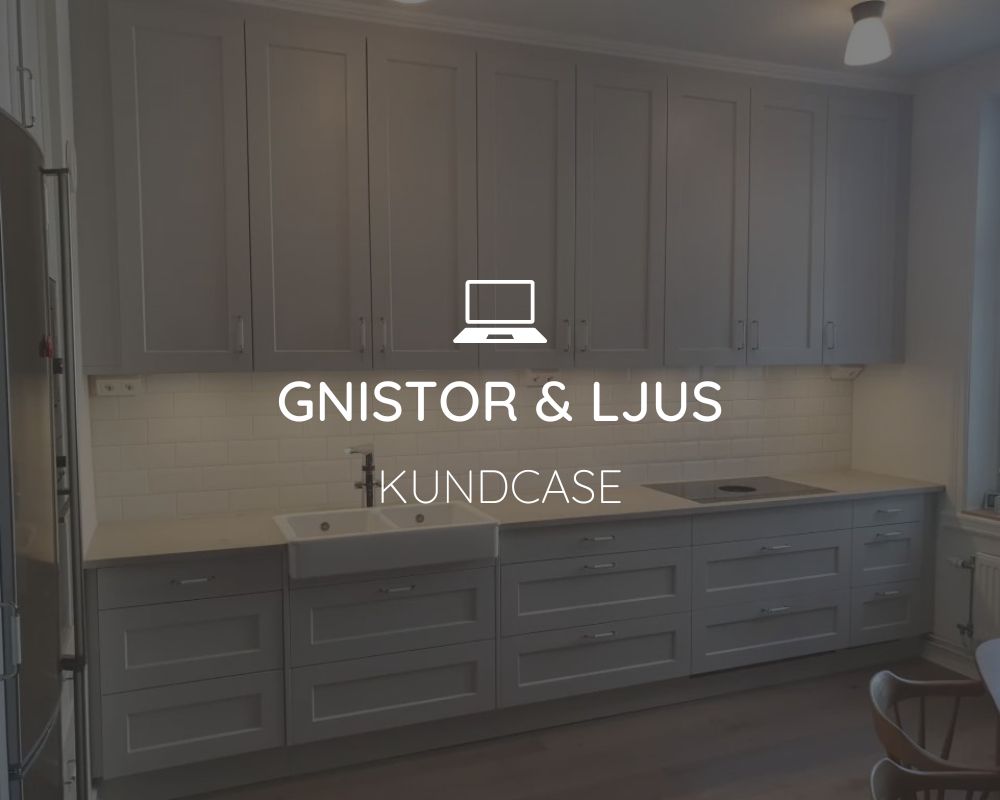 Gnistor & ljus - Kundcase