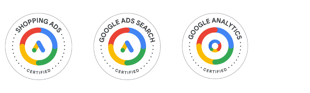 Google certifikat logos